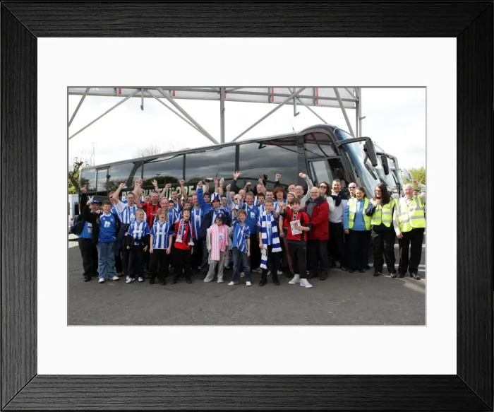Framed Print : Walsall Celebrations: Away Game Highlights from Brighton & Hove Albion's 2010-11 Season Framed Print : Walsall Celebrations: Away Game Highlights from Brighton & Hove Albion's 2010-11 Season