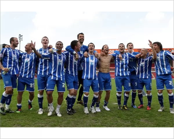 Brighton and Hove Albion: League 1 Title Winning Moment at Walsall, April 2011