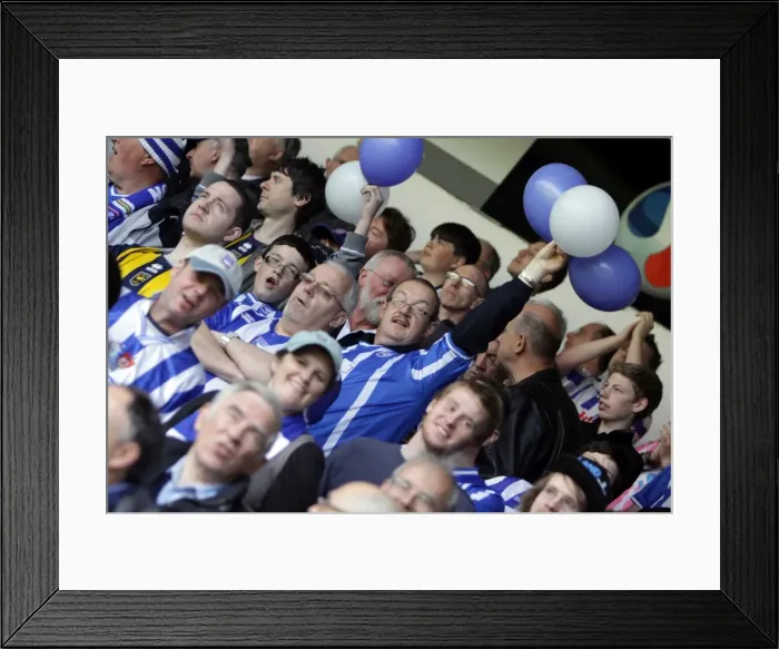 Framed Print : Brighton & Hove Albion's Triumphant Away Game at Walsall (2010-11 Season) Framed Print : Brighton & Hove Albion's Triumphant Away Game at Walsall (2010-11 Season)