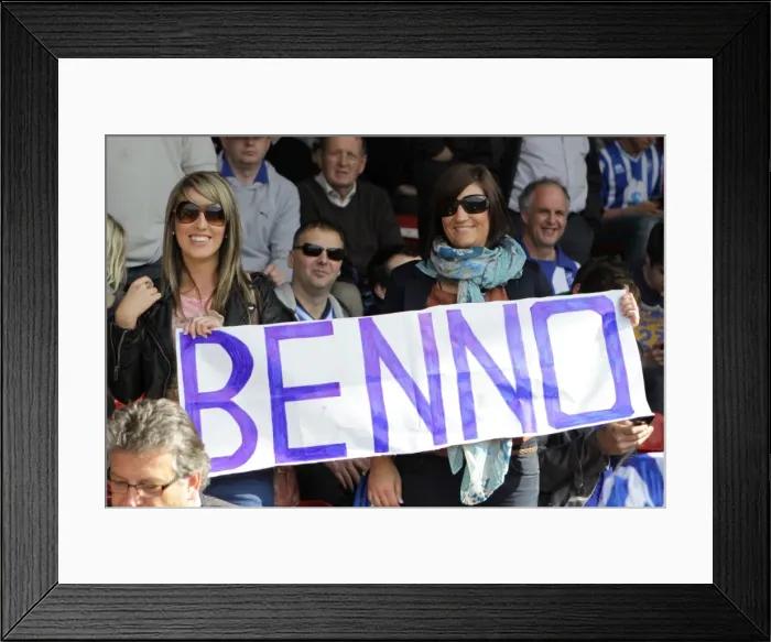 Framed Print : Walsall's Thrilling Celebrations: Brighton & Hove Albion's Away Win (2010-11 Season) Framed Print : Walsall's Thrilling Celebrations: Brighton & Hove Albion's Away Win (2010-11 Season)