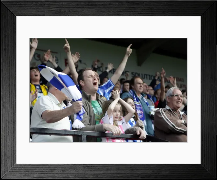 Framed Print : Brighton & Hove Albion's Thrilling Away Win at Walsall (2010-11 Season): Walsall Celebrations Framed Print : Brighton & Hove Albion's Thrilling Away Win at Walsall (2010-11 Season): Walsall Celebrations