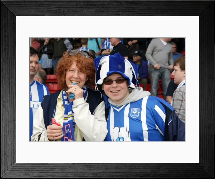 Framed Print : Walsall Celebrations: A Memorable Away Game from Brighton & Hove Albion's 2010-11 Season Framed Print : Walsall Celebrations: A Memorable Away Game from Brighton & Hove Albion's 2010-11 Season