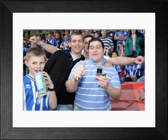 Framed Print : Walsall's Thrilling Celebrations: Brighton & Hove Albion's Away Victory (2010-11 Season) Framed Print : Walsall's Thrilling Celebrations: Brighton & Hove Albion's Away Victory (2010-11 Season)