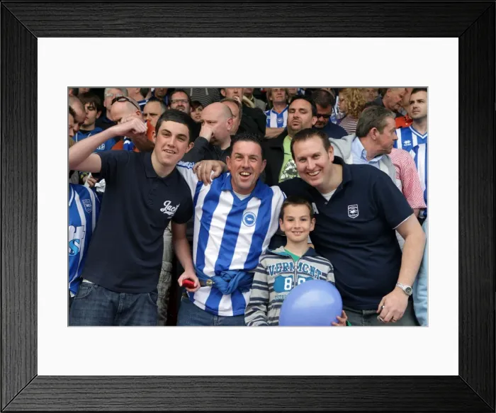 Framed Print : Unforgettable Celebrations: Brighton & Hove Albion's Thrilling Away Victory at Walsall (2010-11) Framed Print : Unforgettable Celebrations: Brighton & Hove Albion's Thrilling Away Victory at Walsall (2010-11)