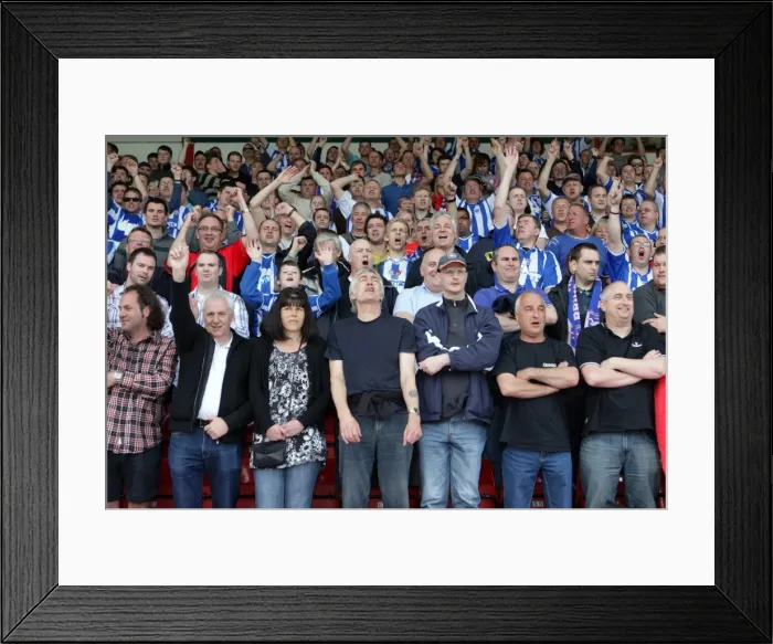 Framed Print : Walsall Celebrations: Brighton & Hove Albion's Euphoric Away Day, 2010-11 Season Framed Print : Walsall Celebrations: Brighton & Hove Albion's Euphoric Away Day, 2010-11 Season