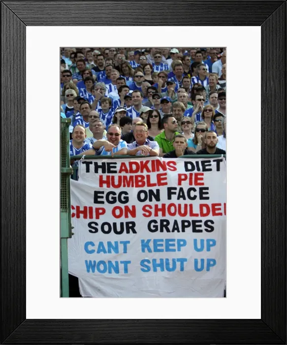 Framed Print : Brighton & Hove Albion vs Southampton: 2010-11 Home Game Framed Print : Brighton & Hove Albion vs Southampton: 2010-11 Home Game