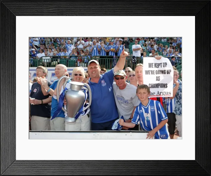 Framed Print : Brighton And Hove Albion Past Seasons: Season 2010-11: Season 2010-11 Home Games: Southampton Framed Print : Brighton And Hove Albion Past Seasons: Season 2010-11: Season 2010-11 Home Games: Southampton
