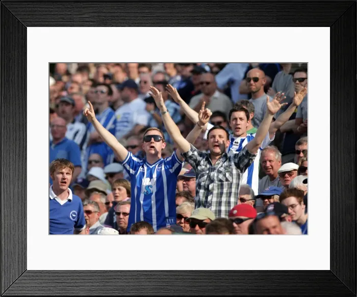 Framed Print : Brighton & Hove Albion: 2010-11 Home Games vs. Southampton Framed Print : Brighton & Hove Albion: 2010-11 Home Games vs. Southampton