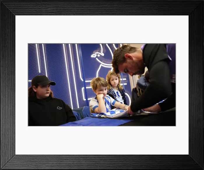 Framed Print : BHAFC OpenTraining Session at the Amex 04APR26