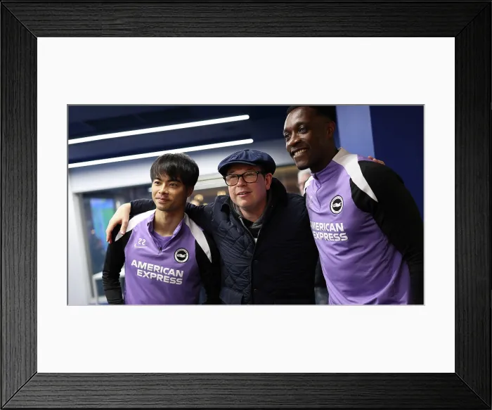 Framed Print : BHAFC OpenTraining Session at the Amex 04APR26