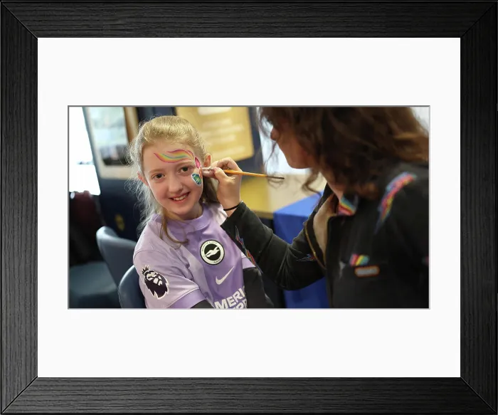 Framed Print : BHAFC OpenTraining Session at the Amex 04APR26 Framed Print : BHAFC OpenTraining Session at the Amex 04APR26