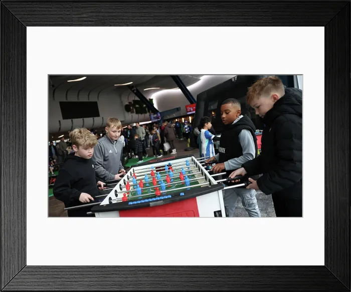 Framed Print : BHAFC OpenTraining Session at the Amex 04APR26 Framed Print : BHAFC OpenTraining Session at the Amex 04APR26