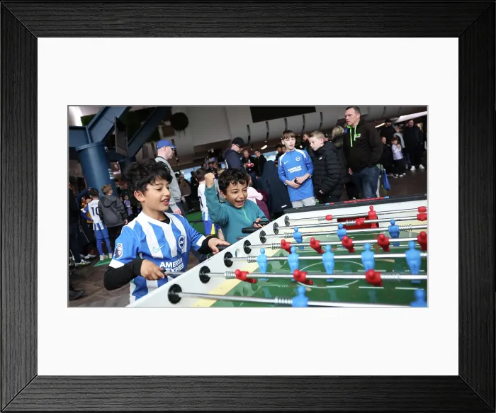 Framed Print : BHAFC OpenTraining Session at the Amex 04APR26 Framed Print : BHAFC OpenTraining Session at the Amex 04APR26