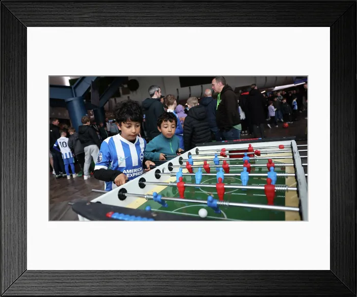 Framed Print : BHAFC OpenTraining Session at the Amex 04APR26 Framed Print : BHAFC OpenTraining Session at the Amex 04APR26