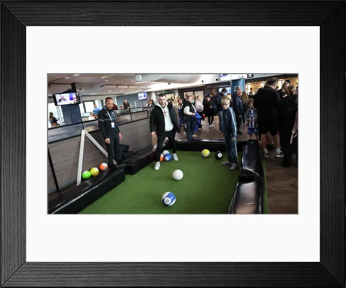 Framed Print : BHAFC OpenTraining Session at the Amex 04APR26 Framed Print : BHAFC OpenTraining Session at the Amex 04APR26