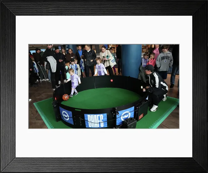 Framed Print : BHAFC OpenTraining Session at the Amex 04APR26 Framed Print : BHAFC OpenTraining Session at the Amex 04APR26