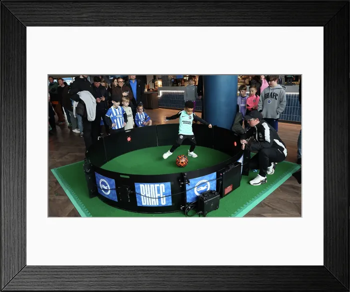 Framed Print : BHAFC OpenTraining Session at the Amex 04APR26 Framed Print : BHAFC OpenTraining Session at the Amex 04APR26