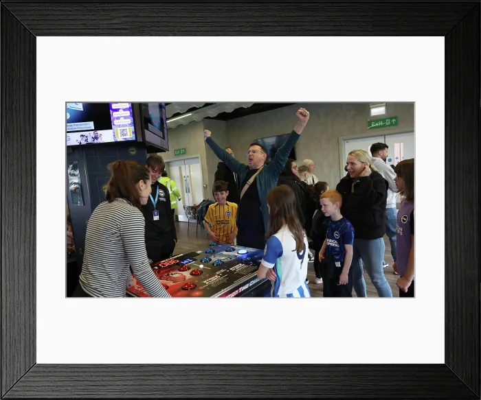Framed Print : BHAFC OpenTraining Session at the Amex 04APR26 Framed Print : BHAFC OpenTraining Session at the Amex 04APR26