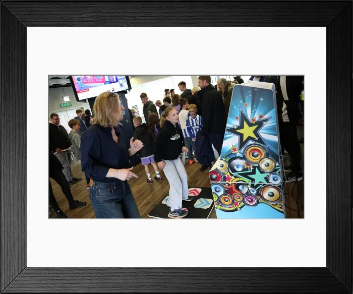 Framed Print : BHAFC OpenTraining Session at the Amex 04APR26 Framed Print : BHAFC OpenTraining Session at the Amex 04APR26