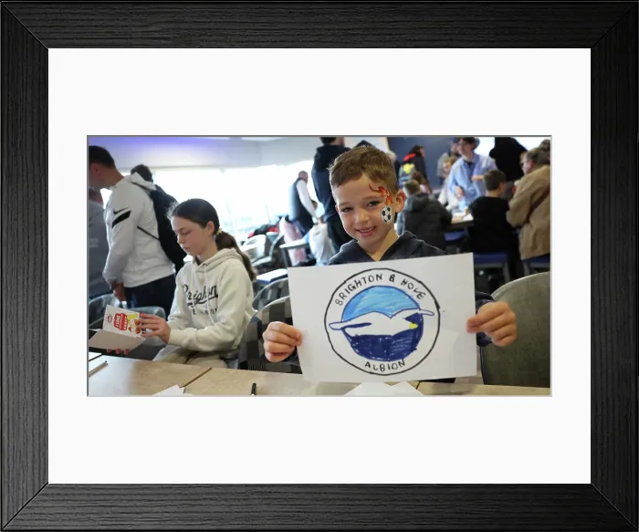 Framed Print : BHAFC OpenTraining Session at the Amex 04APR26 Framed Print : BHAFC OpenTraining Session at the Amex 04APR26