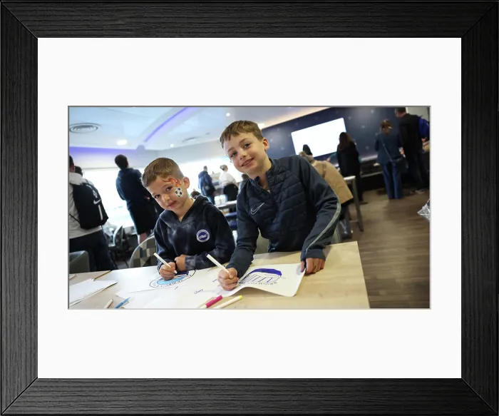 Framed Print : BHAFC OpenTraining Session at the Amex 04APR26 Framed Print : BHAFC OpenTraining Session at the Amex 04APR26