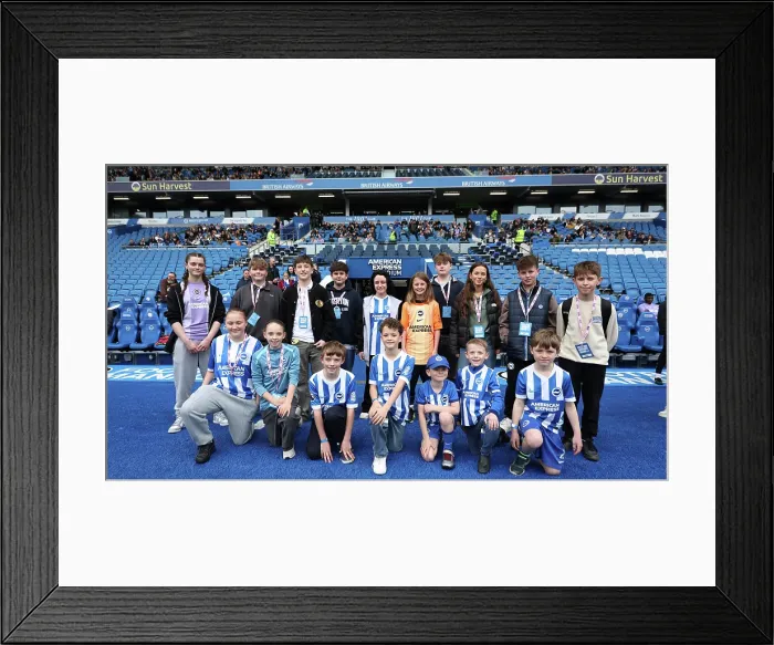 Framed Print : BHAFC OpenTraining Session at the Amex 04APR26 Framed Print : BHAFC OpenTraining Session at the Amex 04APR26