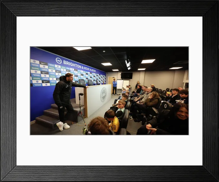 Framed Print : BHAFC OpenTraining Session at the Amex 04APR26 Framed Print : BHAFC OpenTraining Session at the Amex 04APR26