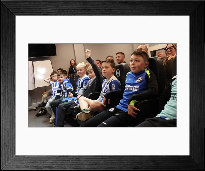 Framed Print : BHAFC OpenTraining Session at the Amex 04APR26 Framed Print : BHAFC OpenTraining Session at the Amex 04APR26