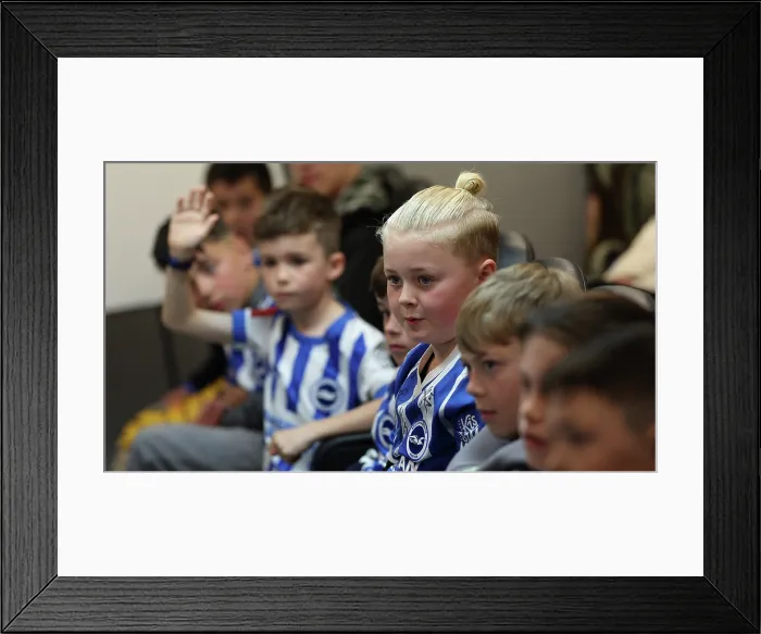 Framed Print : BHAFC OpenTraining Session at the Amex 04APR26 Framed Print : BHAFC OpenTraining Session at the Amex 04APR26