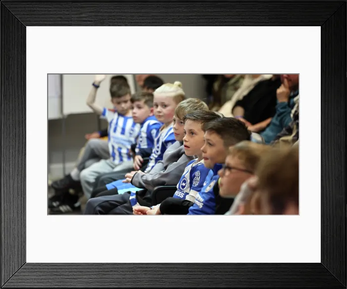 Framed Print : BHAFC OpenTraining Session at the Amex 04APR26 Framed Print : BHAFC OpenTraining Session at the Amex 04APR26