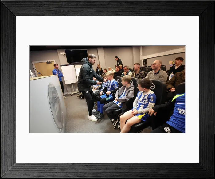 Framed Print : BHAFC OpenTraining Session at the Amex 04APR26 Framed Print : BHAFC OpenTraining Session at the Amex 04APR26