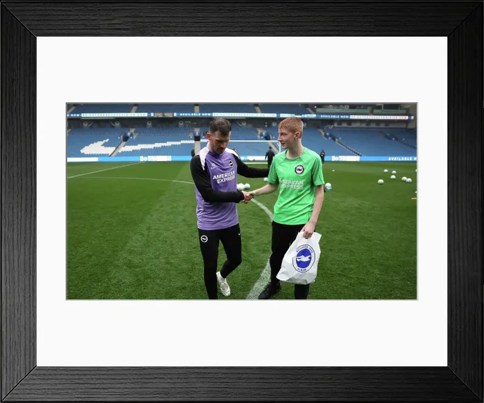 Framed Print : BHAFC OpenTraining Session at the Amex 04APR26 Framed Print : BHAFC OpenTraining Session at the Amex 04APR26