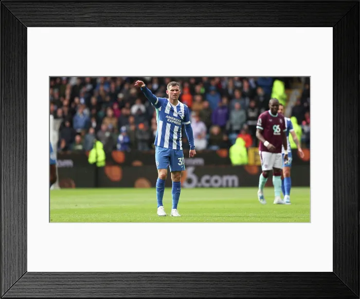 Framed Print : Burnley v Brighton and Hove Albion Premier League 11APR26 Framed Print : Burnley v Brighton and Hove Albion Premier League 11APR26