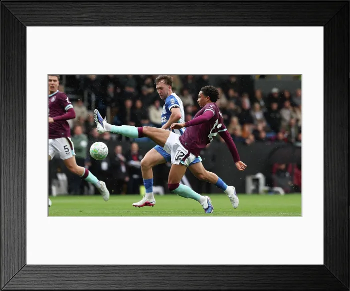 Framed Print : Burnley v Brighton and Hove Albion Premier League 11APR26 Framed Print : Burnley v Brighton and Hove Albion Premier League 11APR26