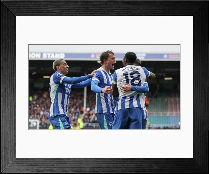 Framed Print : Burnley v Brighton and Hove Albion Premier League 11APR26 Framed Print : Burnley v Brighton and Hove Albion Premier League 11APR26