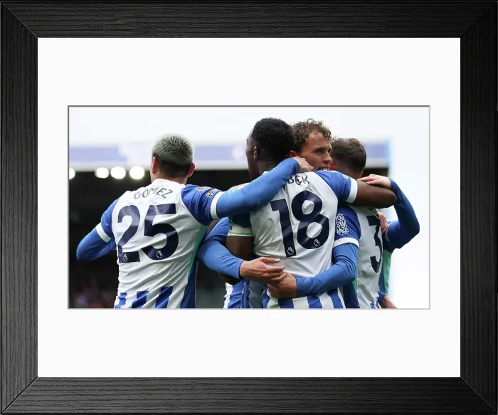 Framed Print : Burnley v Brighton and Hove Albion Premier League 11APR26 Framed Print : Burnley v Brighton and Hove Albion Premier League 11APR26