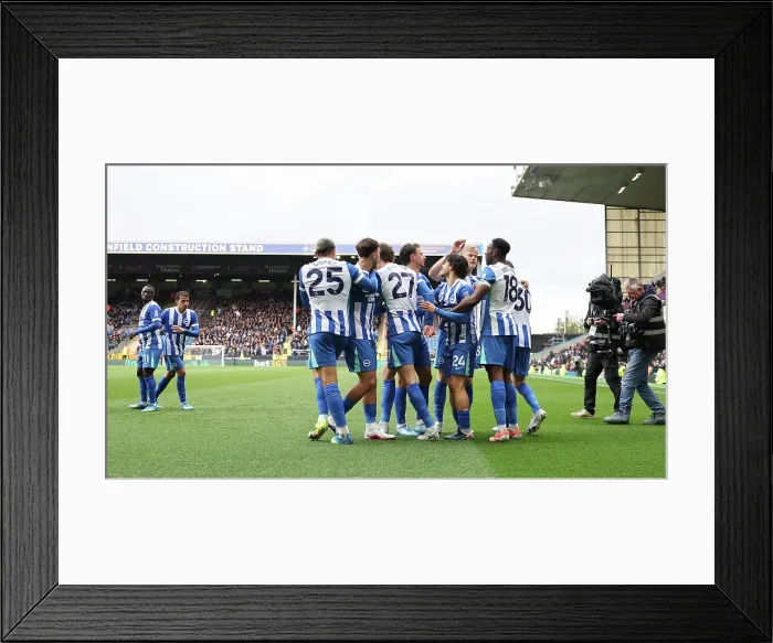Framed Print : Burnley v Brighton and Hove Albion Premier League 11APR26 Framed Print : Burnley v Brighton and Hove Albion Premier League 11APR26