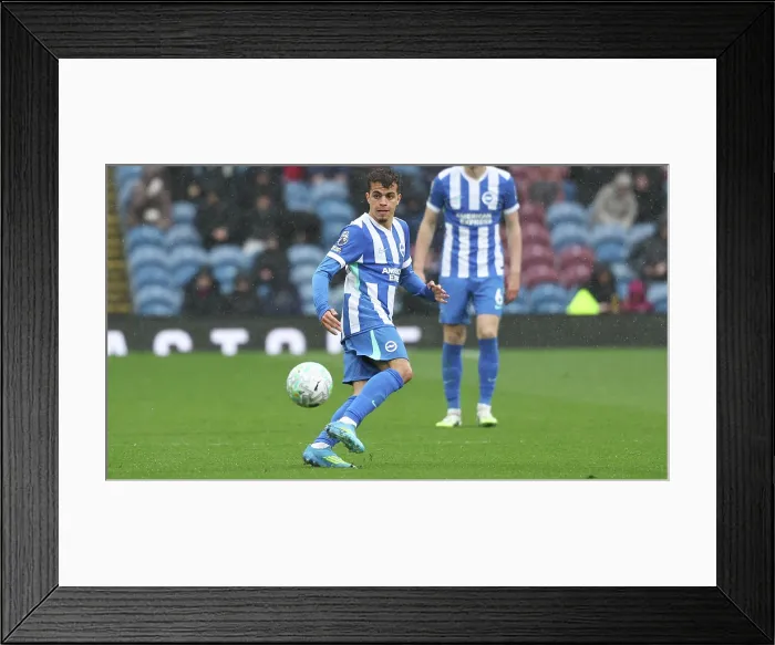 Framed Print : Burnley v Brighton and Hove Albion Premier League 11APR26 Framed Print : Burnley v Brighton and Hove Albion Premier League 11APR26