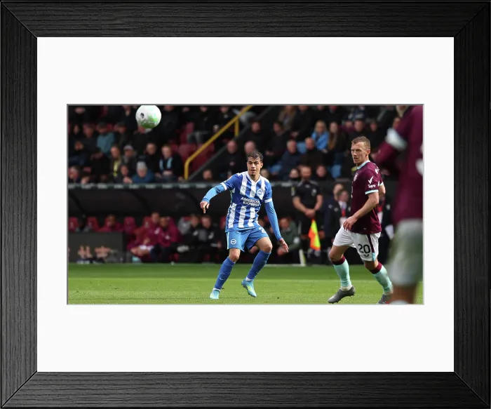 Framed Print : Burnley v Brighton and Hove Albion Premier League 11APR26 Framed Print : Burnley v Brighton and Hove Albion Premier League 11APR26