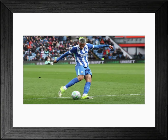 Framed Print : Burnley v Brighton and Hove Albion Premier League 11APR26 Framed Print : Burnley v Brighton and Hove Albion Premier League 11APR26