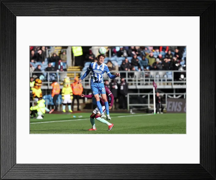 Framed Print : Burnley v Brighton and Hove Albion Premier League 11APR26 Framed Print : Burnley v Brighton and Hove Albion Premier League 11APR26