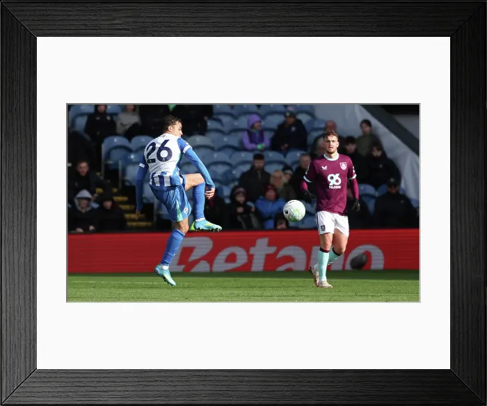 Framed Print : Burnley v Brighton and Hove Albion Premier League 11APR26 Framed Print : Burnley v Brighton and Hove Albion Premier League 11APR26