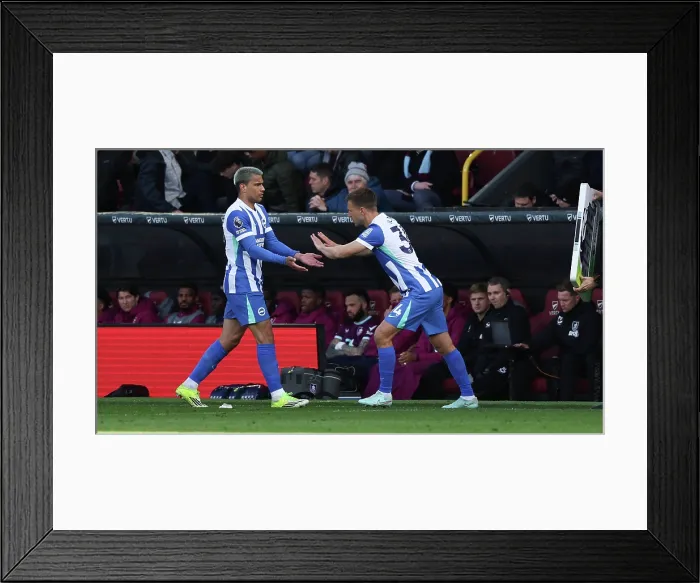 Framed Print : Burnley v Brighton and Hove Albion Premier League 11APR26 Framed Print : Burnley v Brighton and Hove Albion Premier League 11APR26