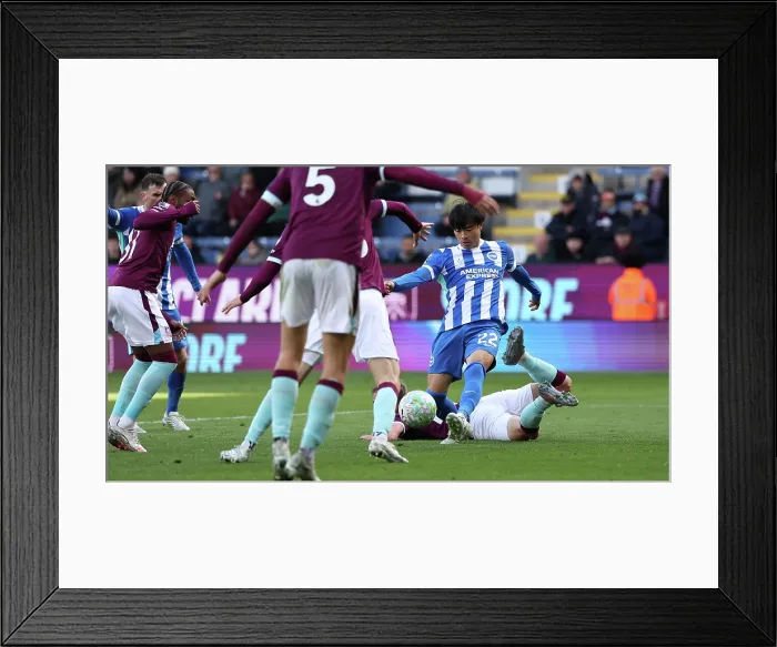Framed Print : Burnley v Brighton and Hove Albion Premier League 11APR26 Framed Print : Burnley v Brighton and Hove Albion Premier League 11APR26