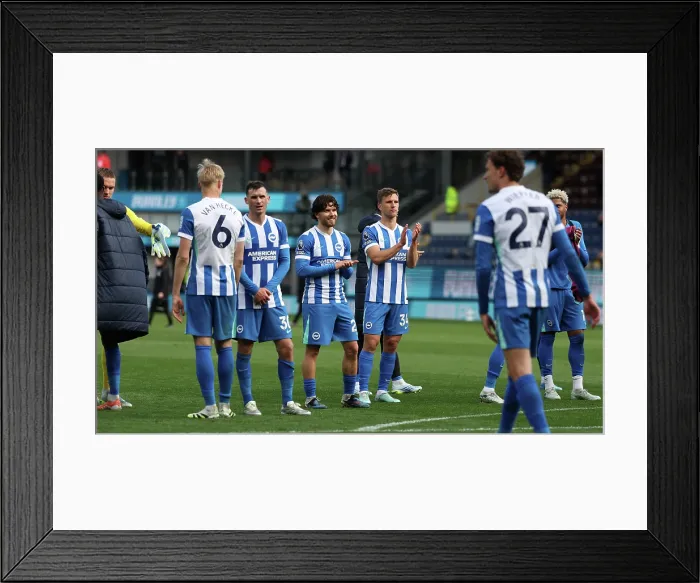 Framed Print : Burnley v Brighton and Hove Albion Premier League 11APR26 Framed Print : Burnley v Brighton and Hove Albion Premier League 11APR26