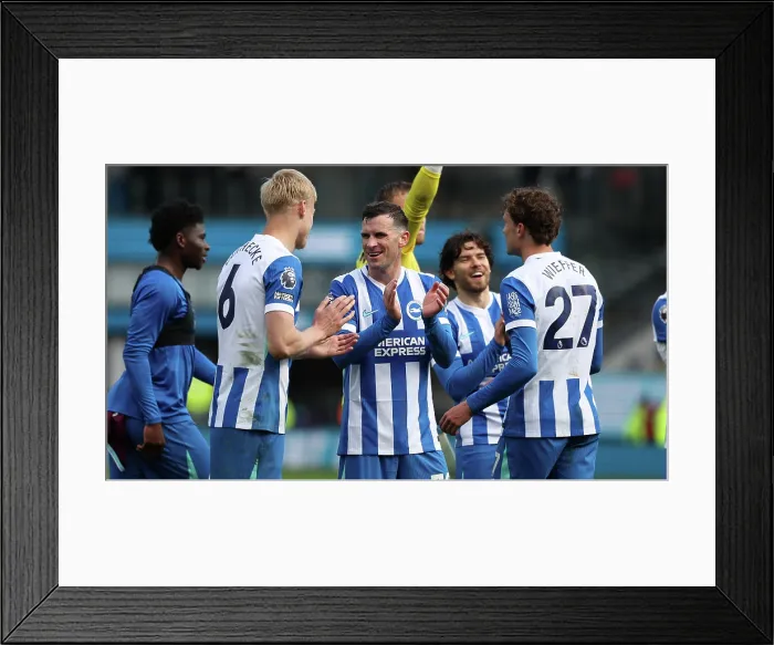Framed Print : Burnley v Brighton and Hove Albion Premier League 11APR26 Framed Print : Burnley v Brighton and Hove Albion Premier League 11APR26
