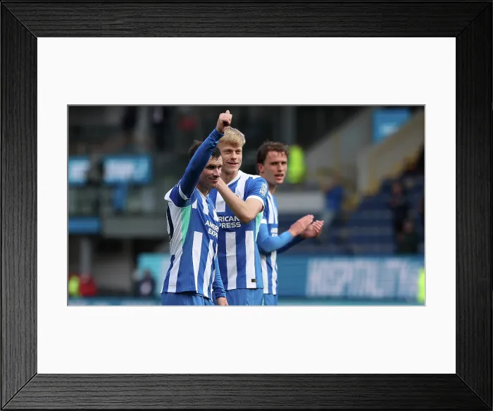 Framed Print : Burnley v Brighton and Hove Albion Premier League 11APR26 Framed Print : Burnley v Brighton and Hove Albion Premier League 11APR26