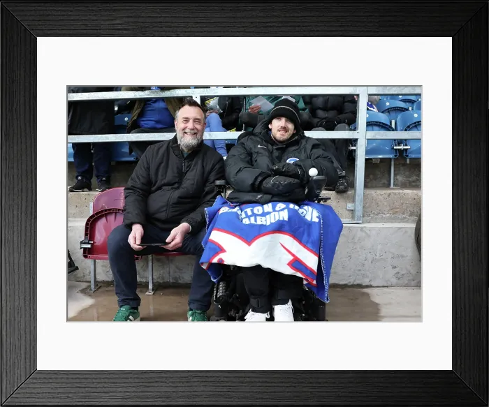 Framed Print : Burnley v Brighton and Hove Albion Premier League 11APR26 Framed Print : Burnley v Brighton and Hove Albion Premier League 11APR26