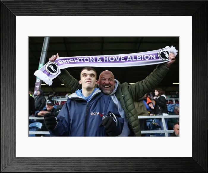 Framed Print : Burnley v Brighton and Hove Albion Premier League 11APR26 Framed Print : Burnley v Brighton and Hove Albion Premier League 11APR26