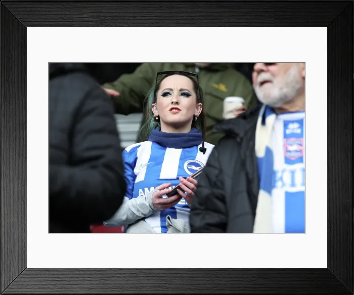 Framed Print : Burnley v Brighton and Hove Albion Premier League 11APR26 Framed Print : Burnley v Brighton and Hove Albion Premier League 11APR26